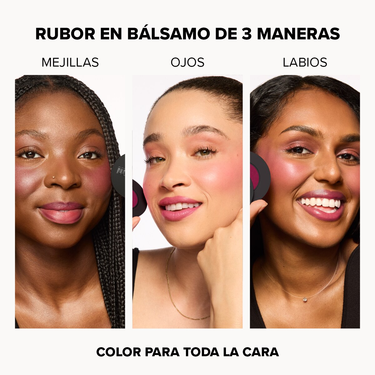 NUDESTIX STAX ALL OVER COLOR BLUSH BALM (RUBOR EN CREMA PARA ROSTRO)